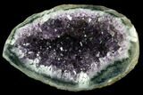 Wide, Purple Amethyst Geode - Uruguay #123782-2